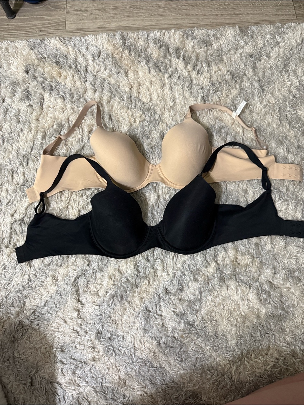 American Eagle Outfitters Smooth T-Shirt Bras in Black & Nude